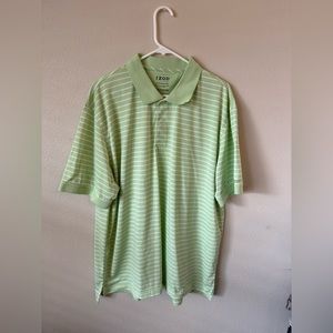 Mens XXL IZOD Luxury sport golf polo 100% polyester